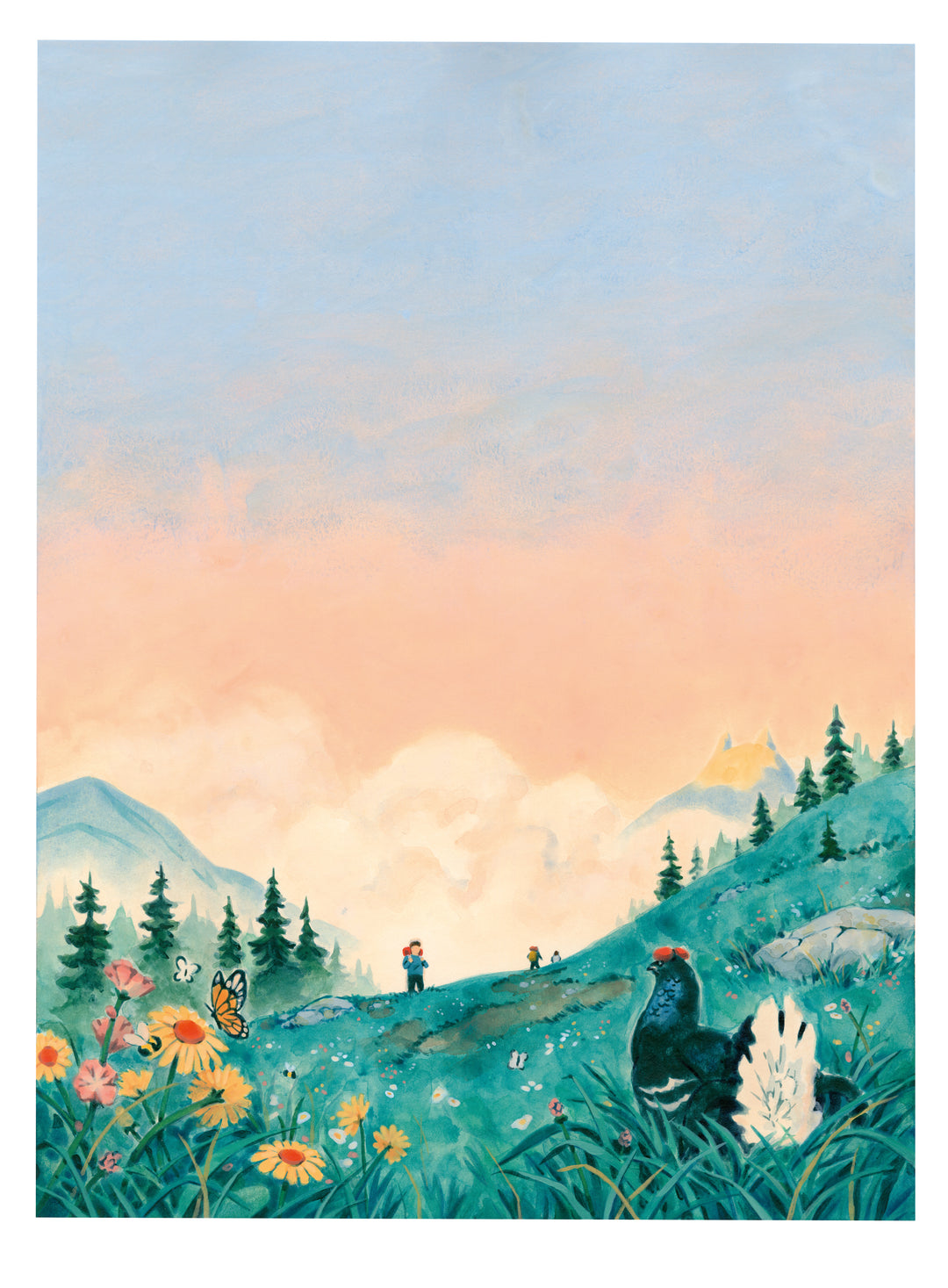 La mise à mort du Tétras Lyre BD
