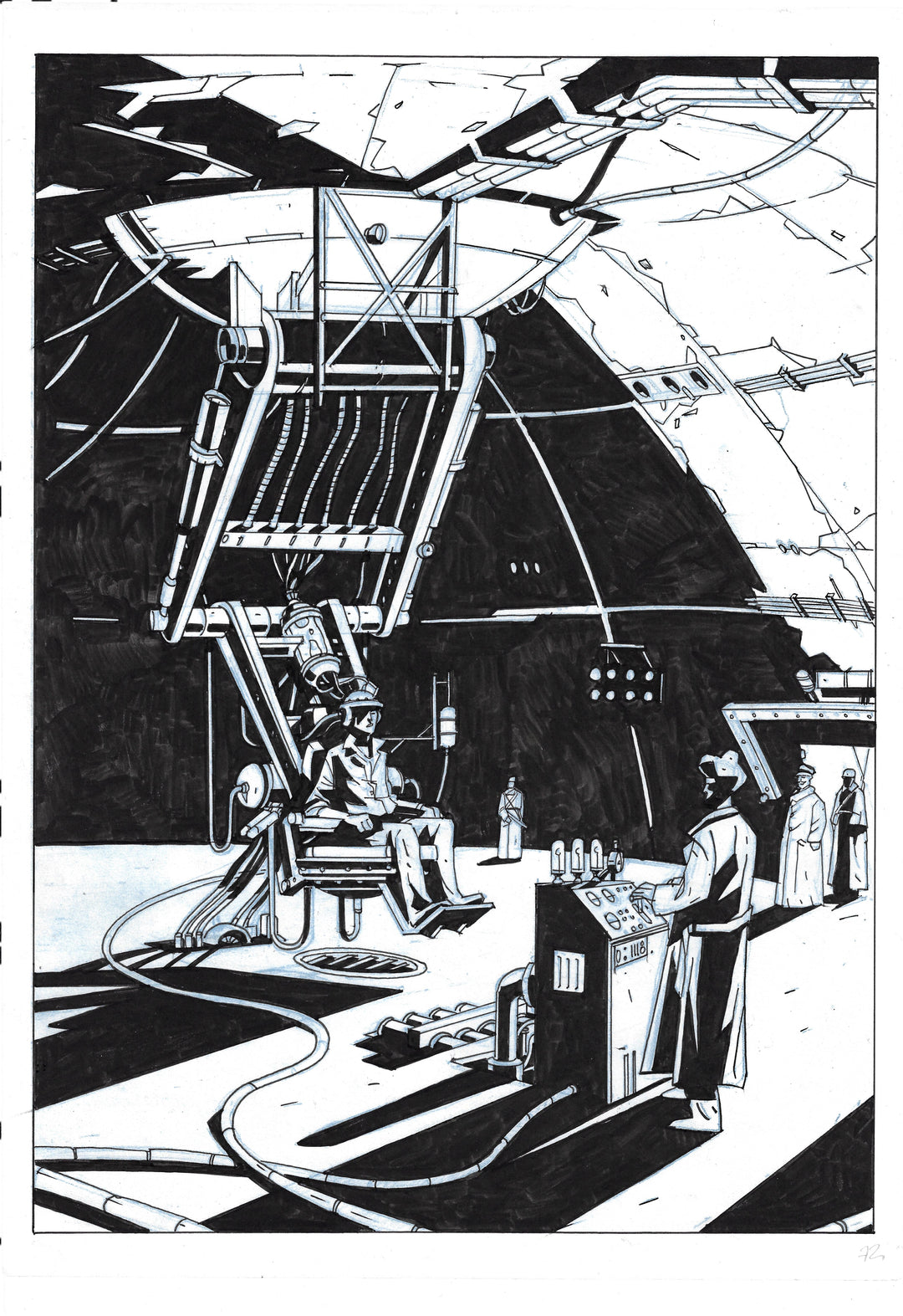 Bones - Dessous - Planche originale 72