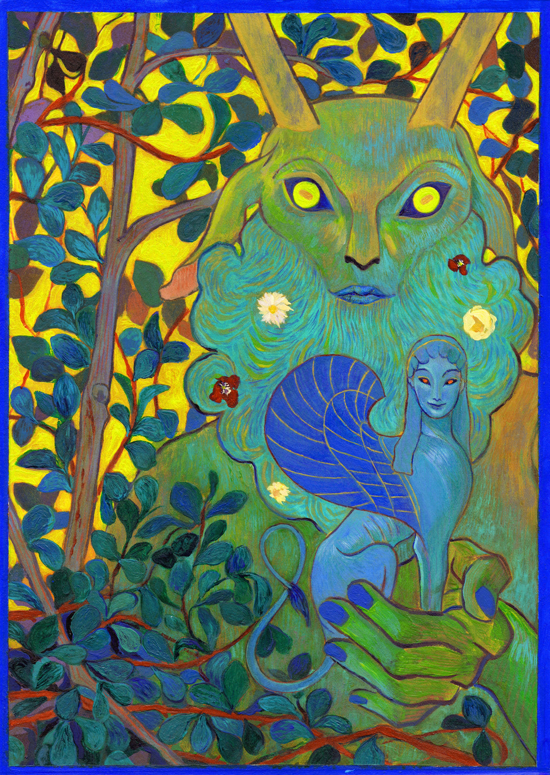 Fabrizio Dori – Pan – illustration originale
