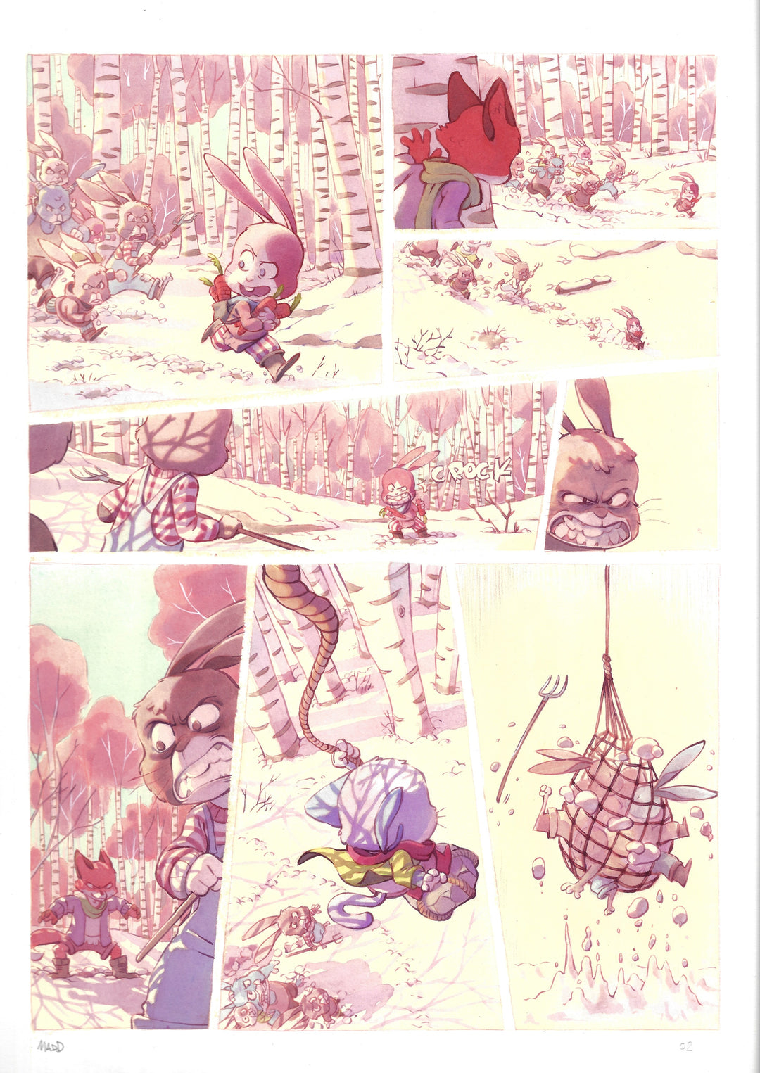 Madd - Poltron Minet - tome 2 - planche originale 2
