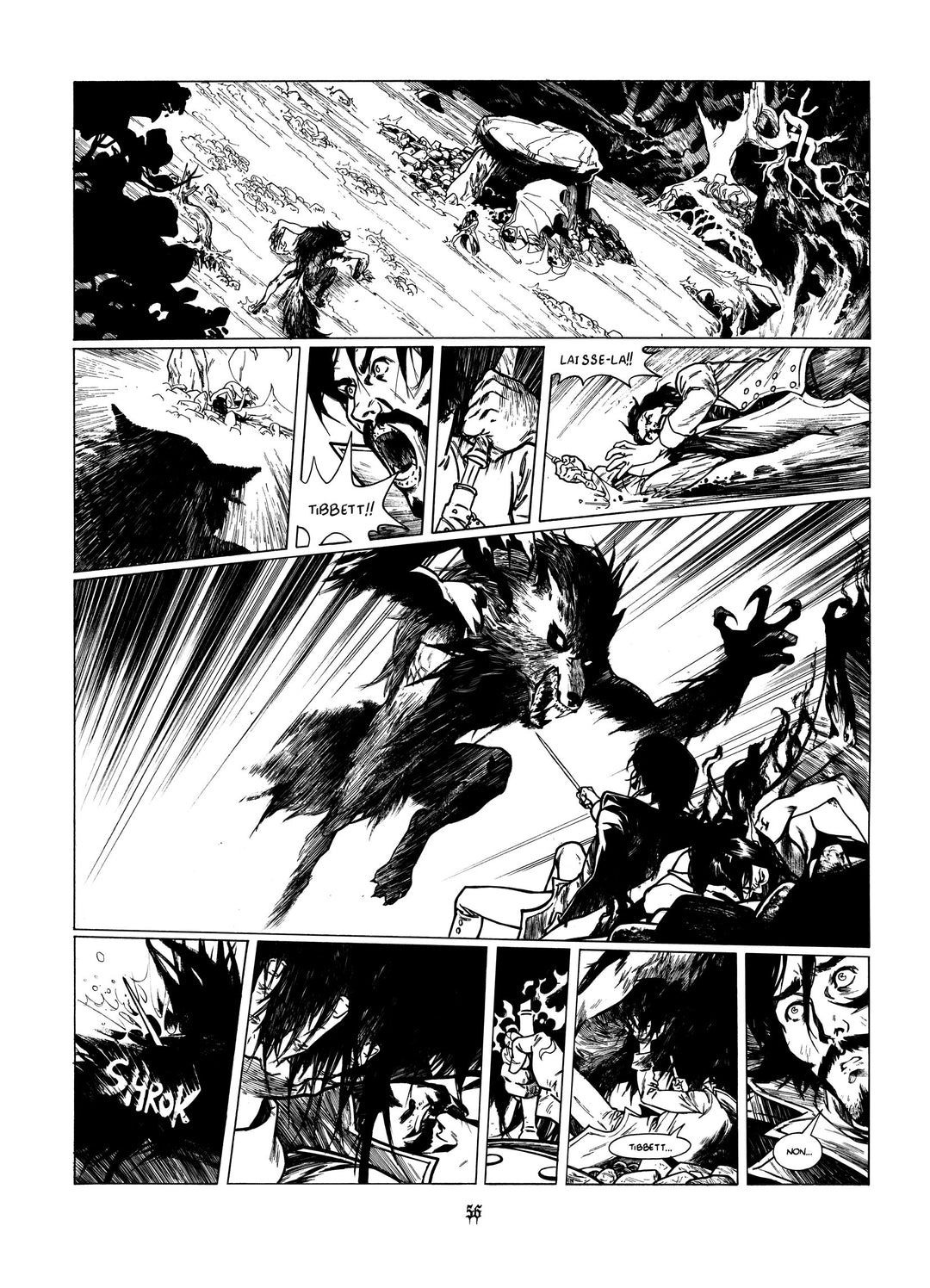 NICOLAS SINER - LORD GRAVESTONE - PLANCHE ORIGINALE Tome 2 - Planche 56