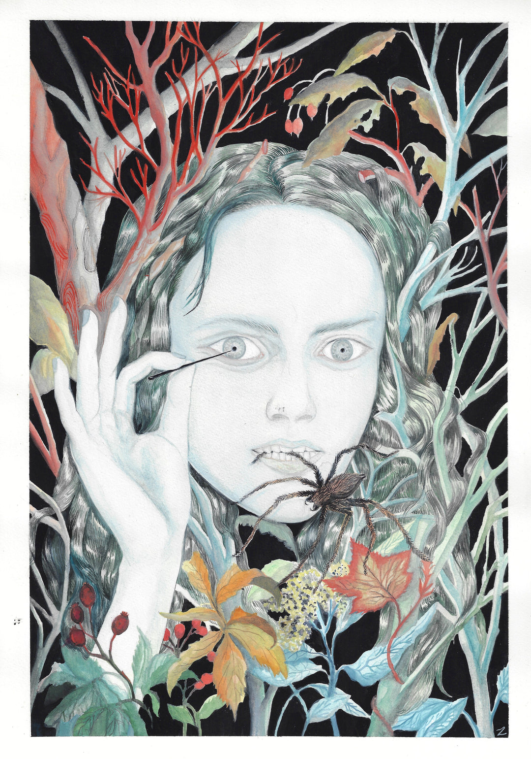 Lisa Zordan - « L'aiguille »  - Illustration originale