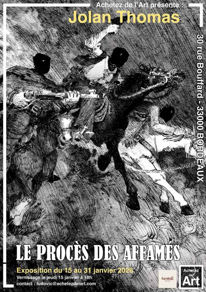 Jolan Thomas - Le procès des affamés – couverture originale
