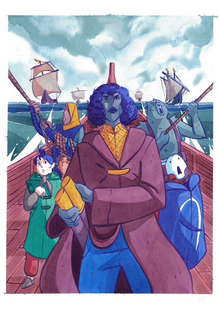 Cy.  - « Ana & l’Entremonde tome 4 »  - couverture originale
