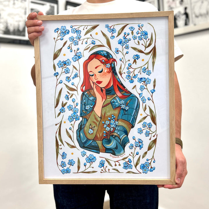 Sibylline Meynet - Myosotis - print collector en précommande