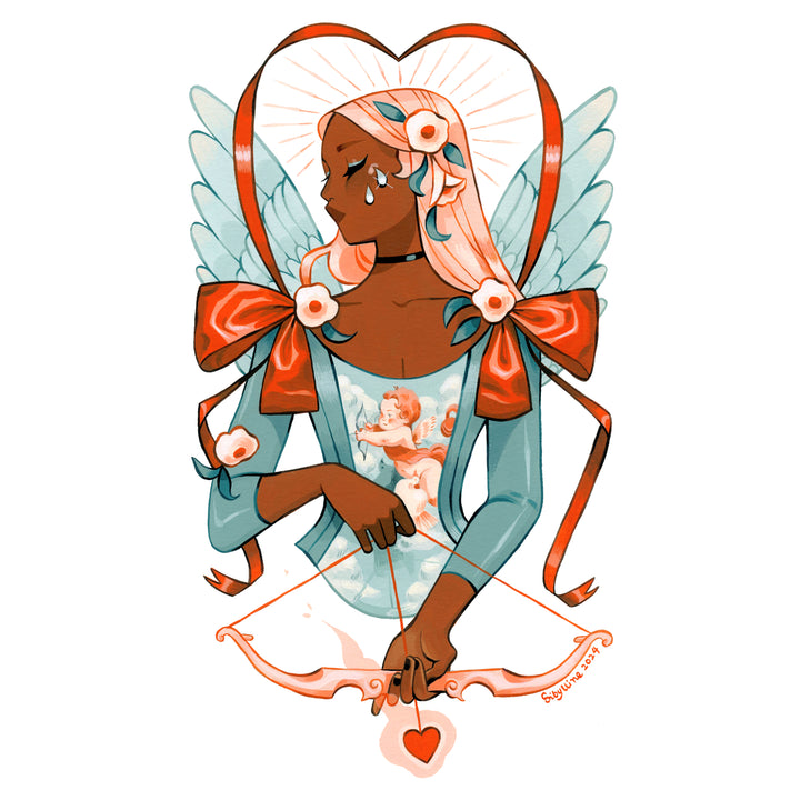 Sibylline Meynet - Cupid - illustration originale