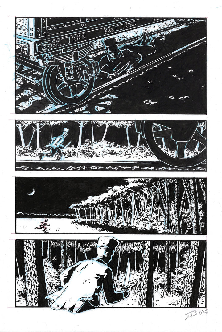 Thibault Rougès - Déraciné - planche originale 3