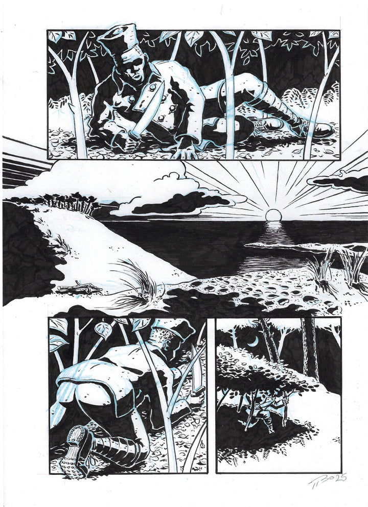 Thibault Rougès - Déraciné - planche originale 59