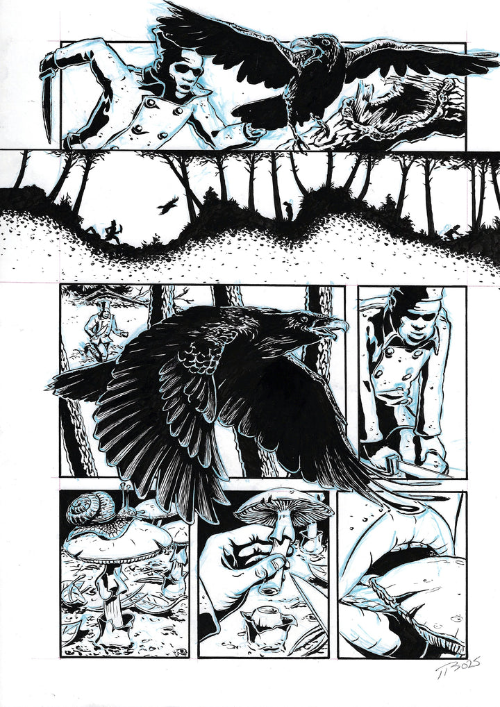Thibault Rougès - Déraciné - planche originale 63