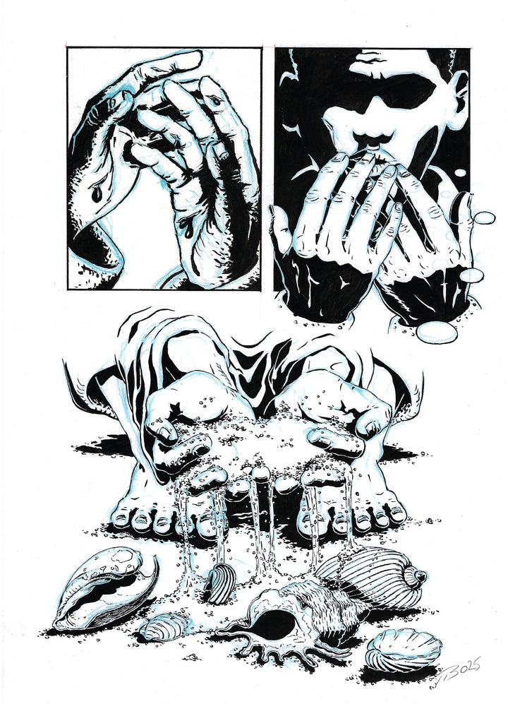 Thibault Rougès - Déraciné - planche originale 9