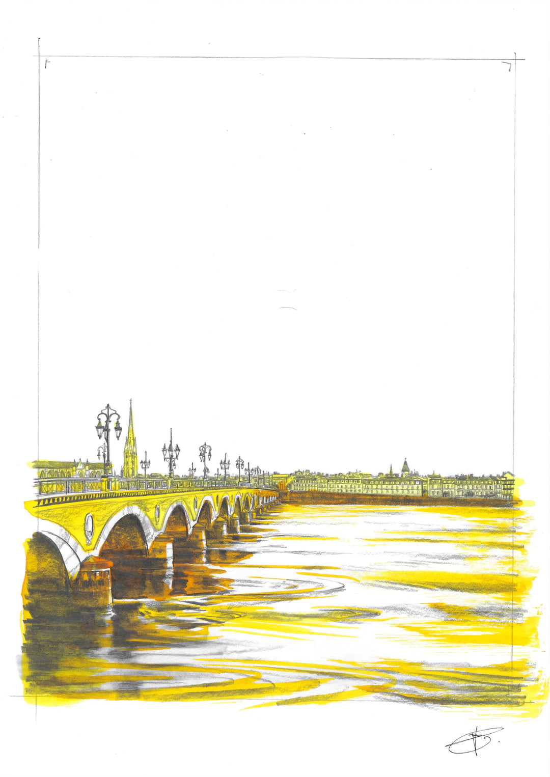 Laurent Bonneau  - « Les adieux ne durent jamais »  - Planche originale page 322
