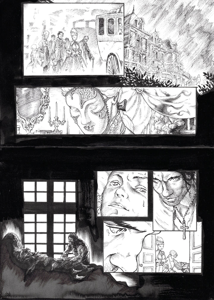 Stéphane de Caneva - Métal Hurlant 12 - Planche originale 5