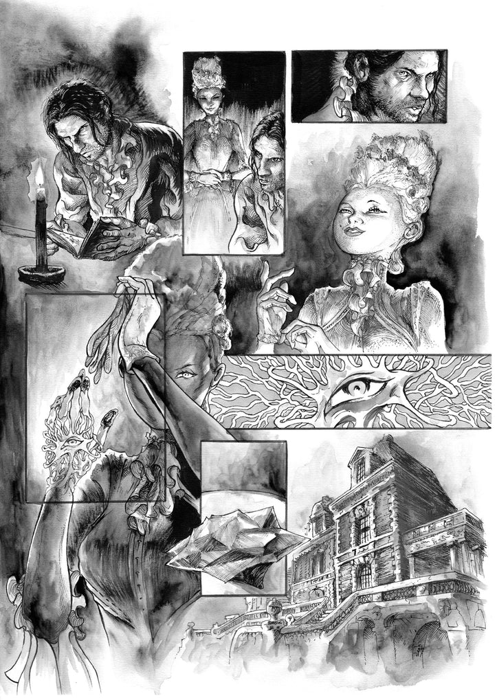 Stéphane de Caneva - Métal Hurlant 12 - Planche originale 6