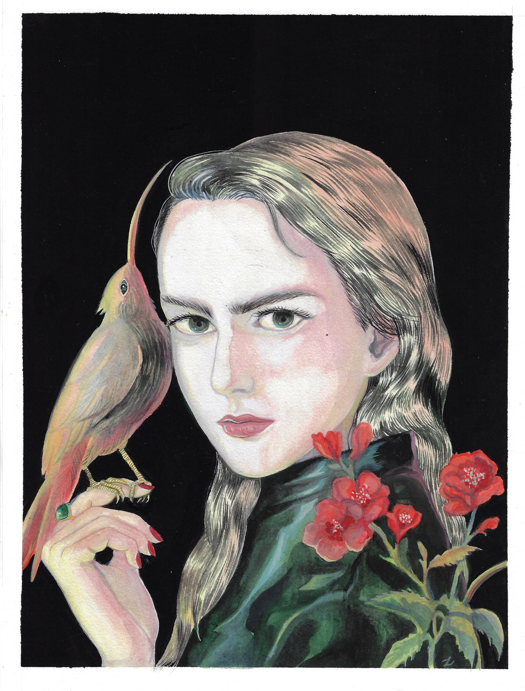Lisa Zordan - « La sorcière »  - Illustration originale