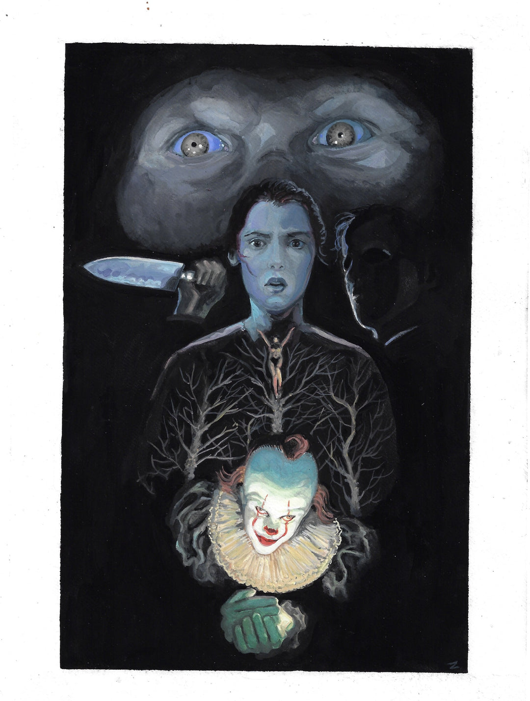 Lisa Zordan - « Tribute to Halloween »  - Illustration originale