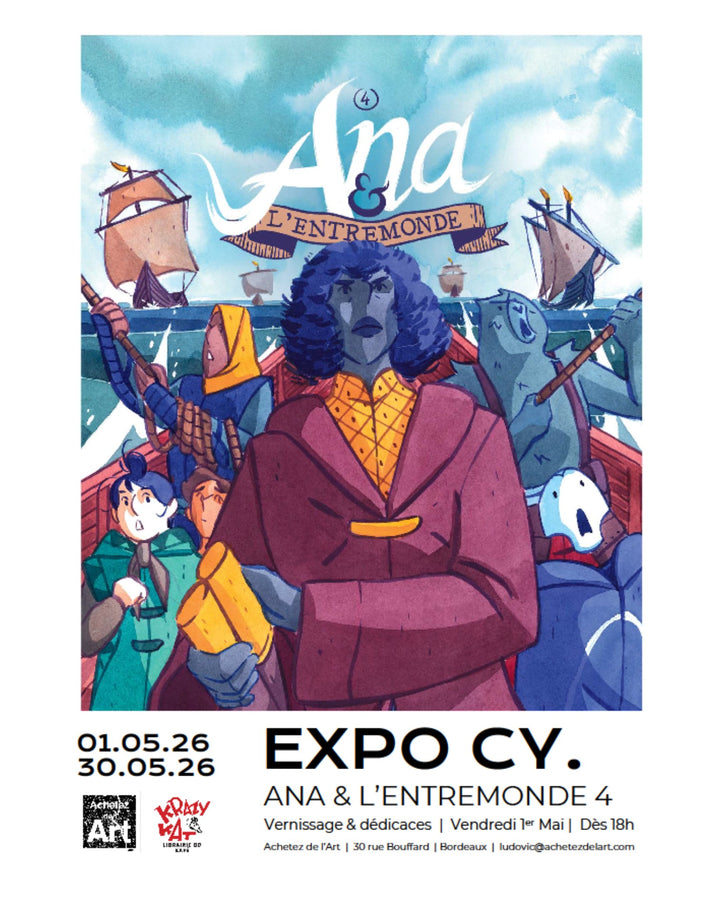 Cy. - Ana & l'Entremonde - « Thoromann »  - Illustration originale