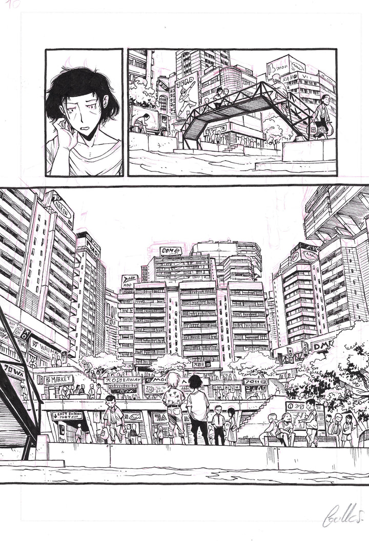 Guillaume Singelin - Shin Zero – chapitre 2 planche originale 10