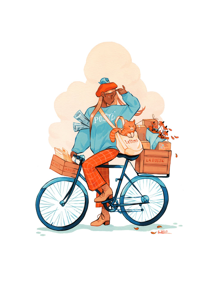 Sibylline Meynet - Special Delivery - illustration originale