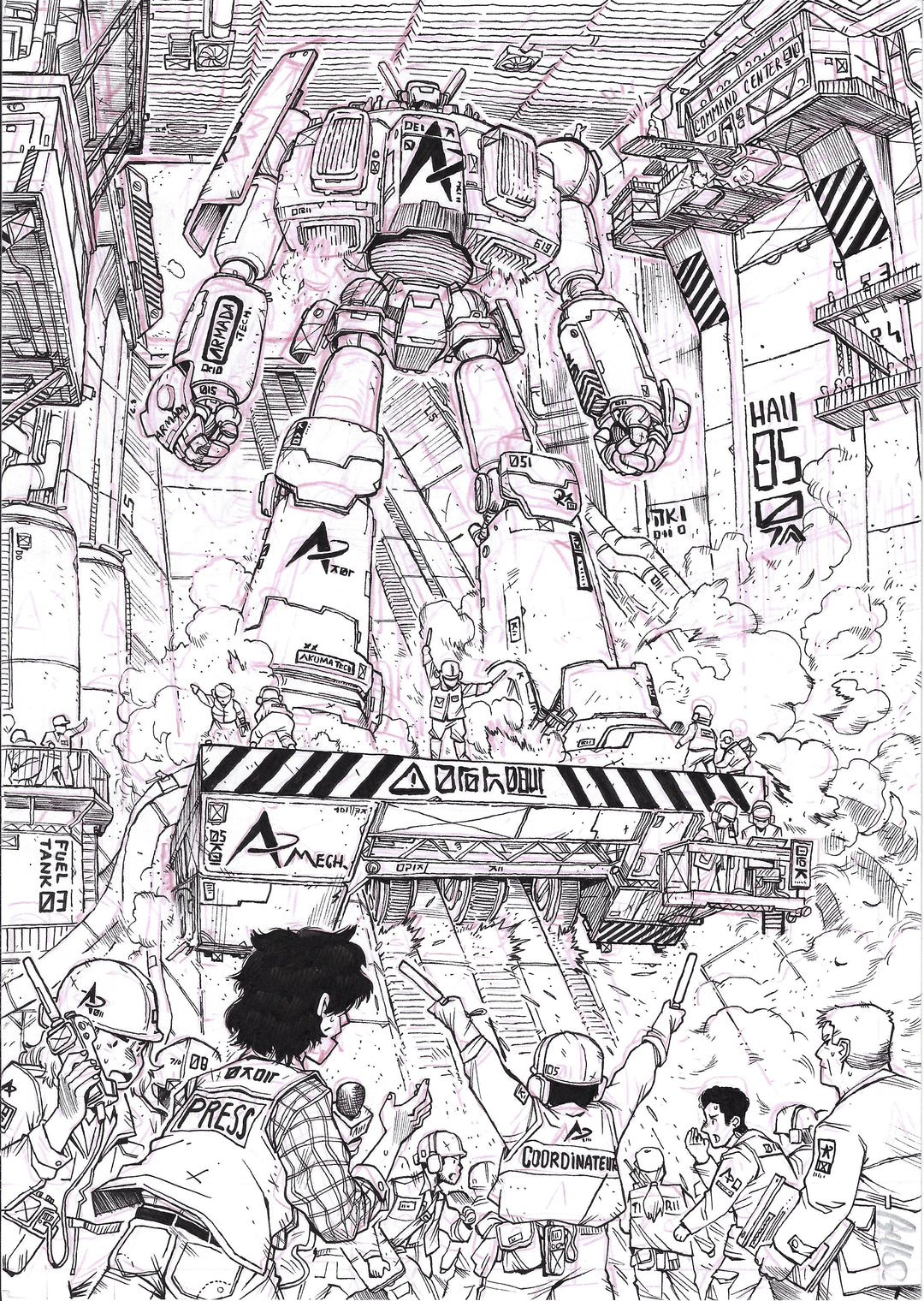 Guillaume Singelin - Shin Zero 2 – chapitre 5 page originale 0