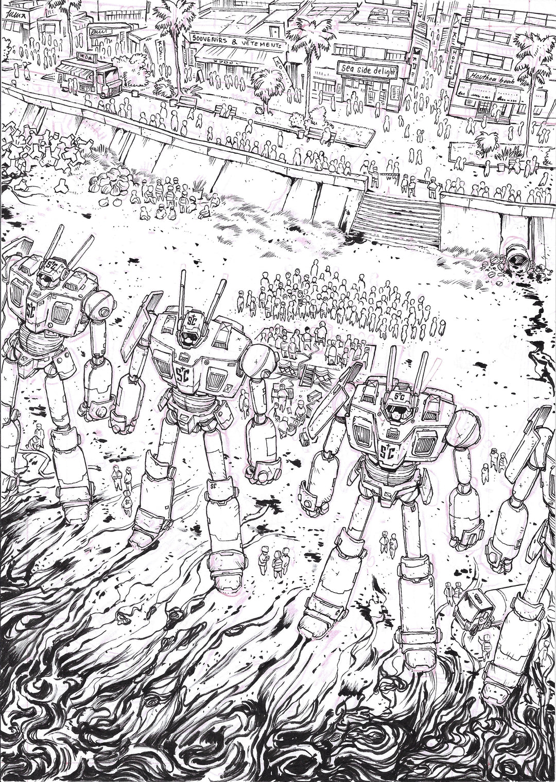 Guillaume Singelin - Shin Zero 2 – chapitre 7 page originale 0