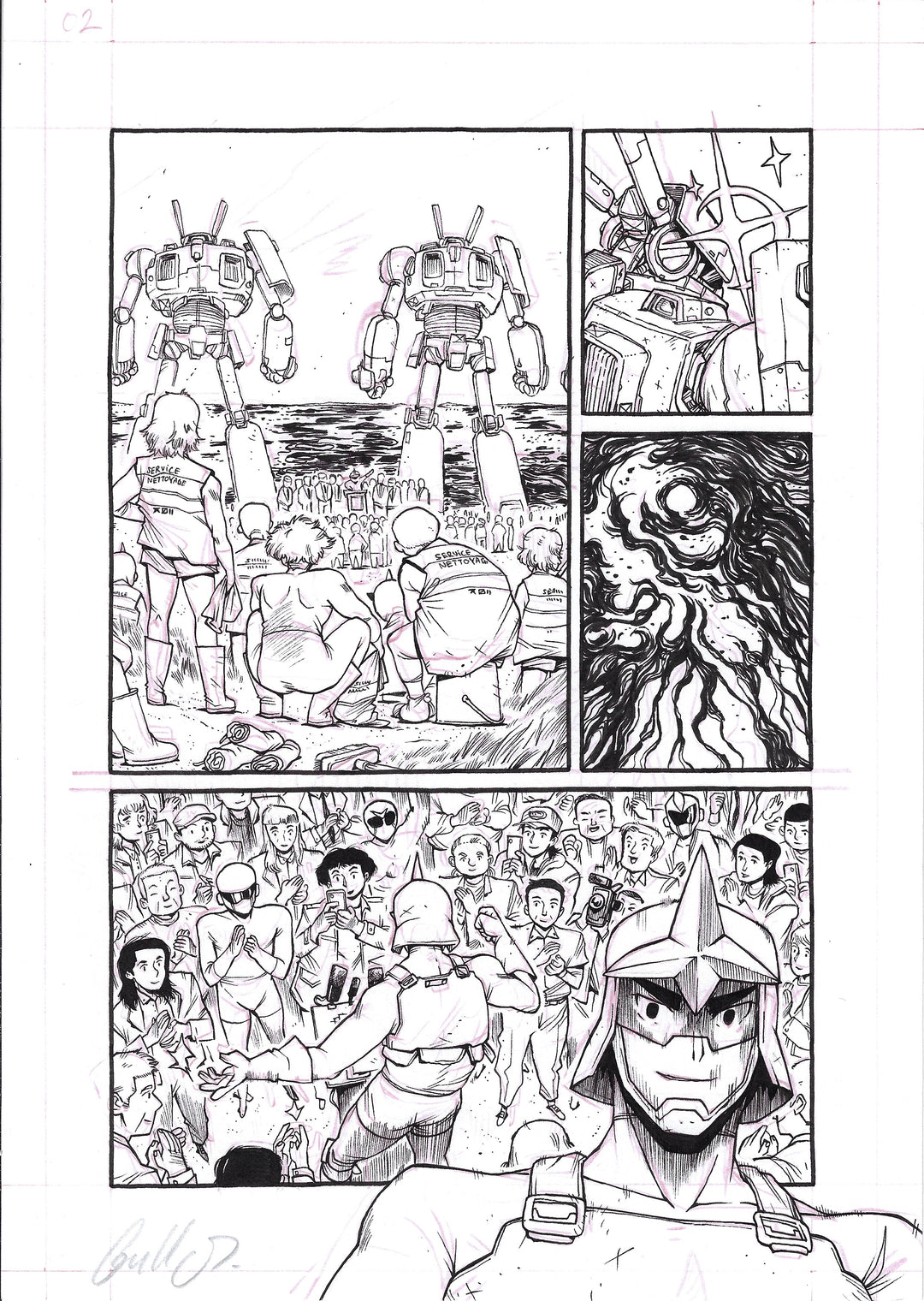 Guillaume Singelin - Shin Zero 2 – chapitre 7 page originale 2