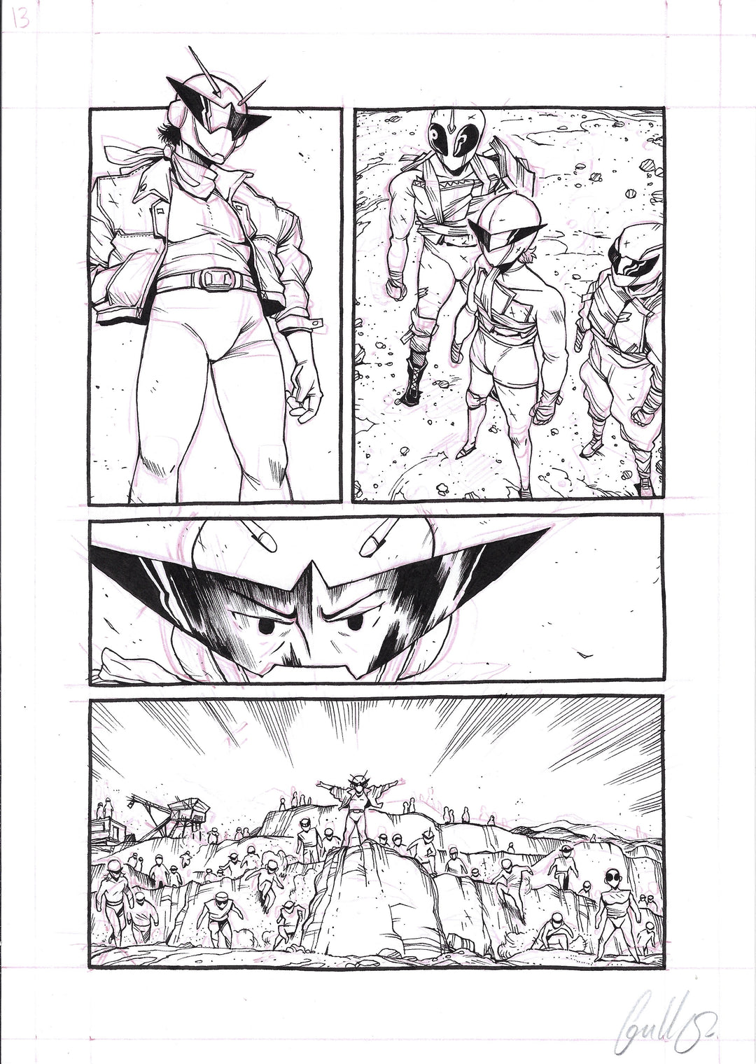 Guillaume Singelin - Shin Zero 2 – chapitre 8 page originale 13