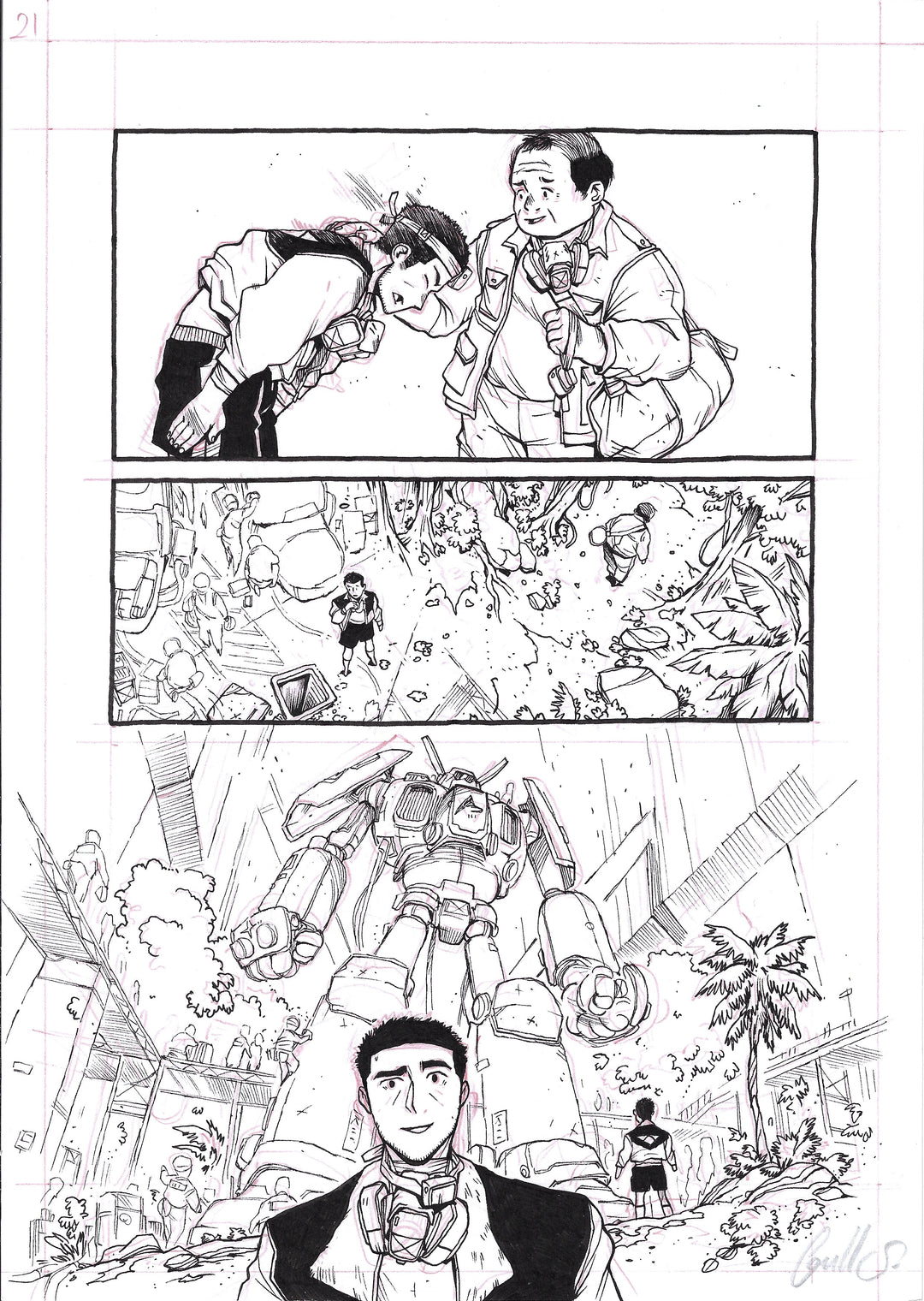 Guillaume Singelin - Shin Zero 2 – chapitre 1 page originale 48