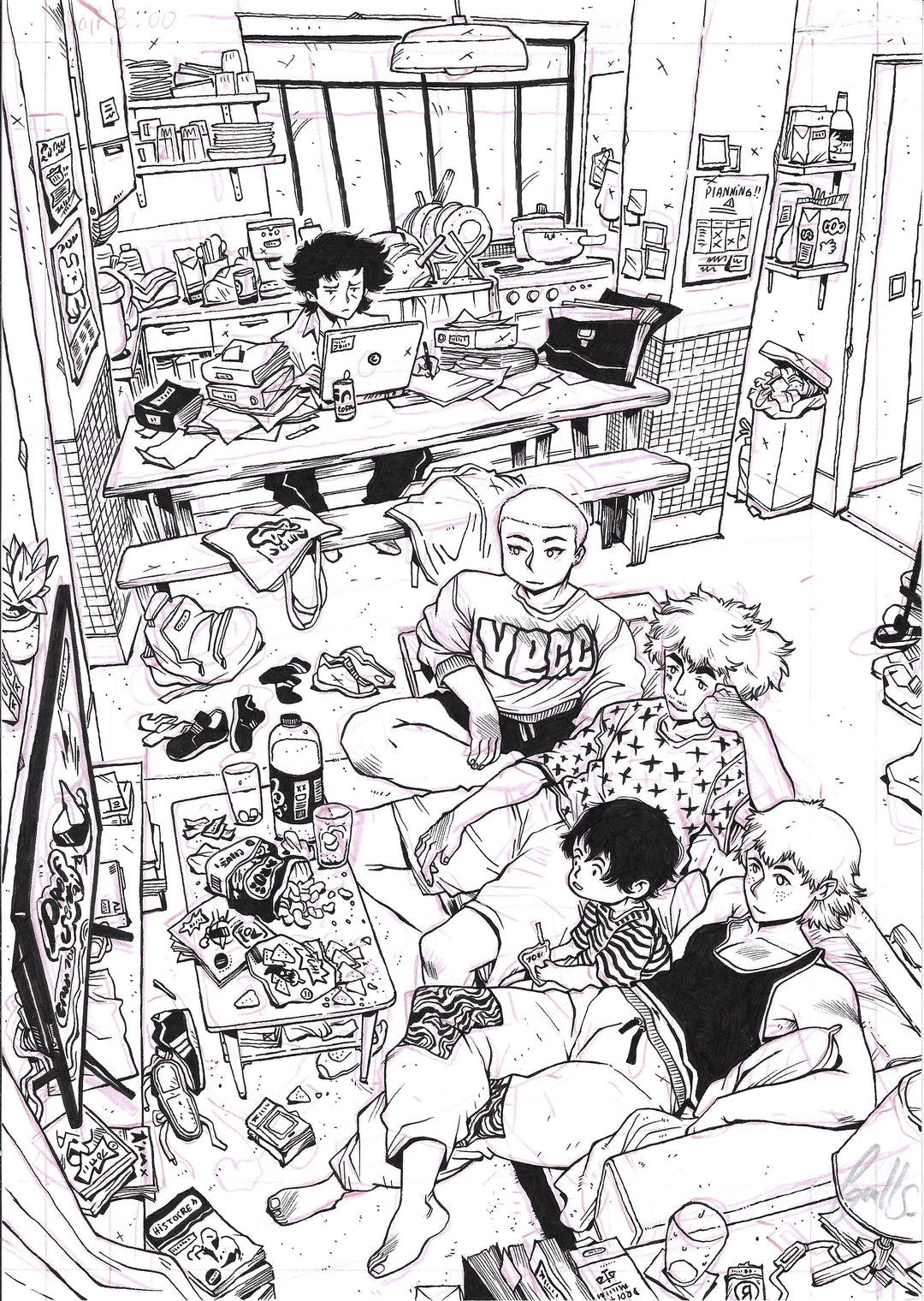 Guillaume Singelin - Shin Zero 2 – chapitre 2 page originale 0